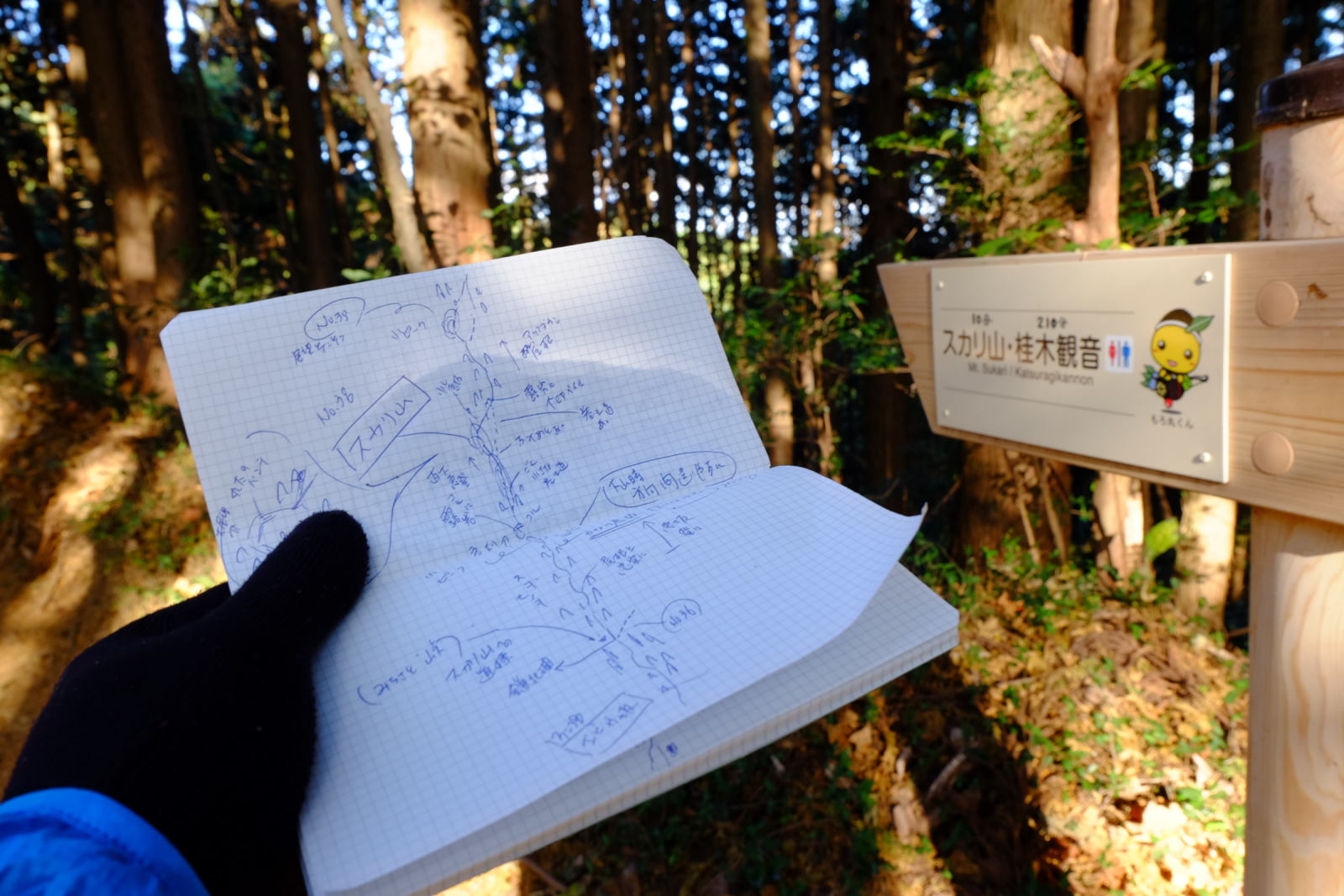 地図制作で登山道整備をサポート 整備後の登山道を実踏調査 成果を地図に反映